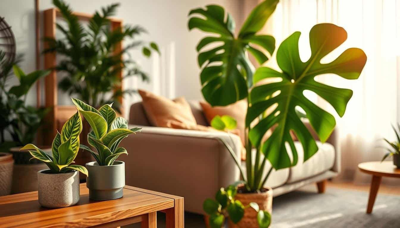 Room Feeling a Little Stale? Refresh It With a Plant and a Simple Wood Detail
