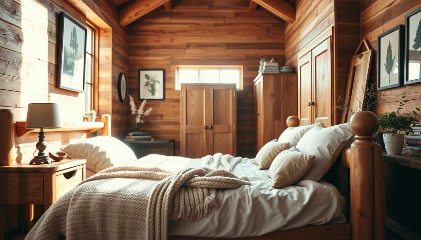 Cozy Bedroom Wood Ideas