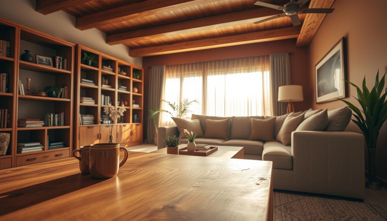 Wood Details or Accents That Make a Living Room Feel Warmer
