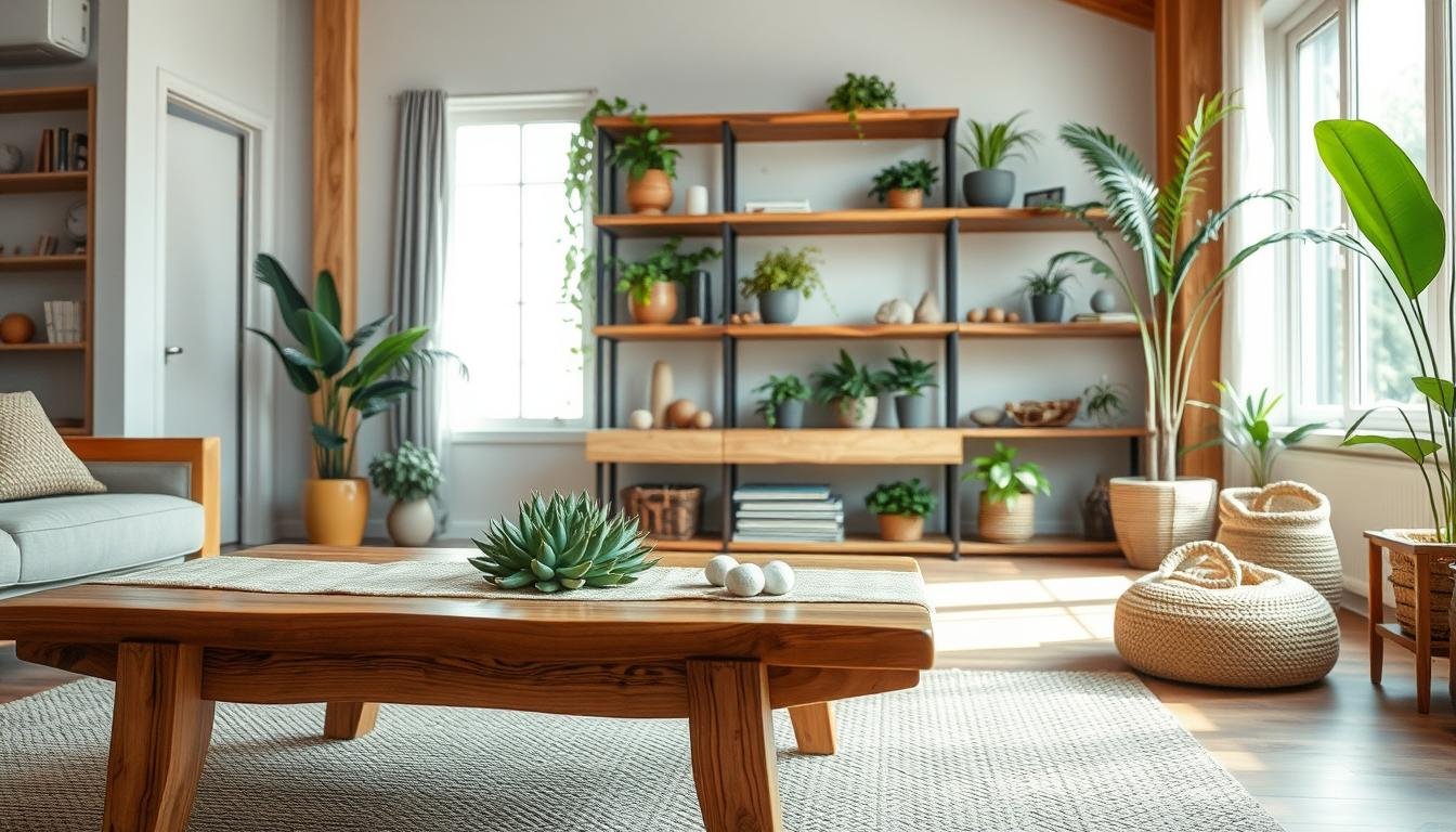 Wood and Plant Styling That Feels Quiet and Intentional