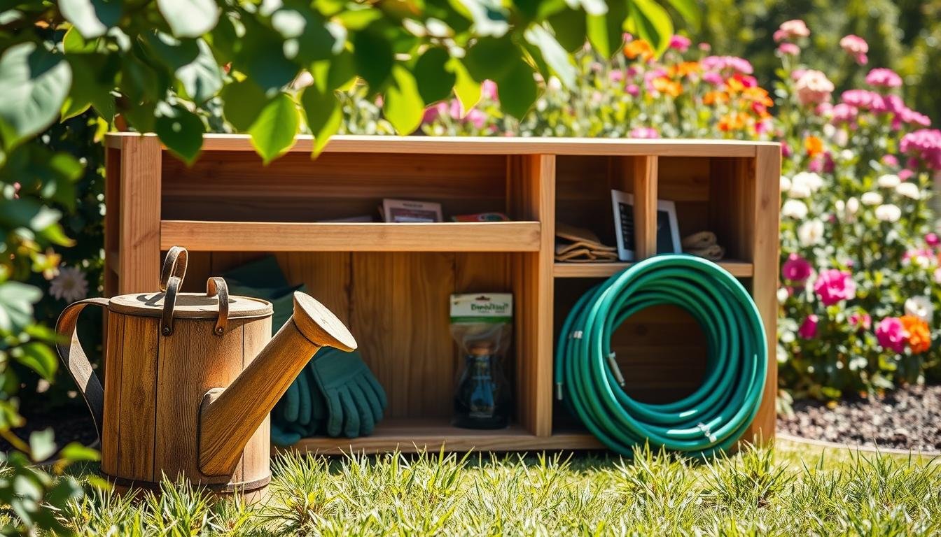 A Backyard Watering Station Makes Gardening Faster & Easier
