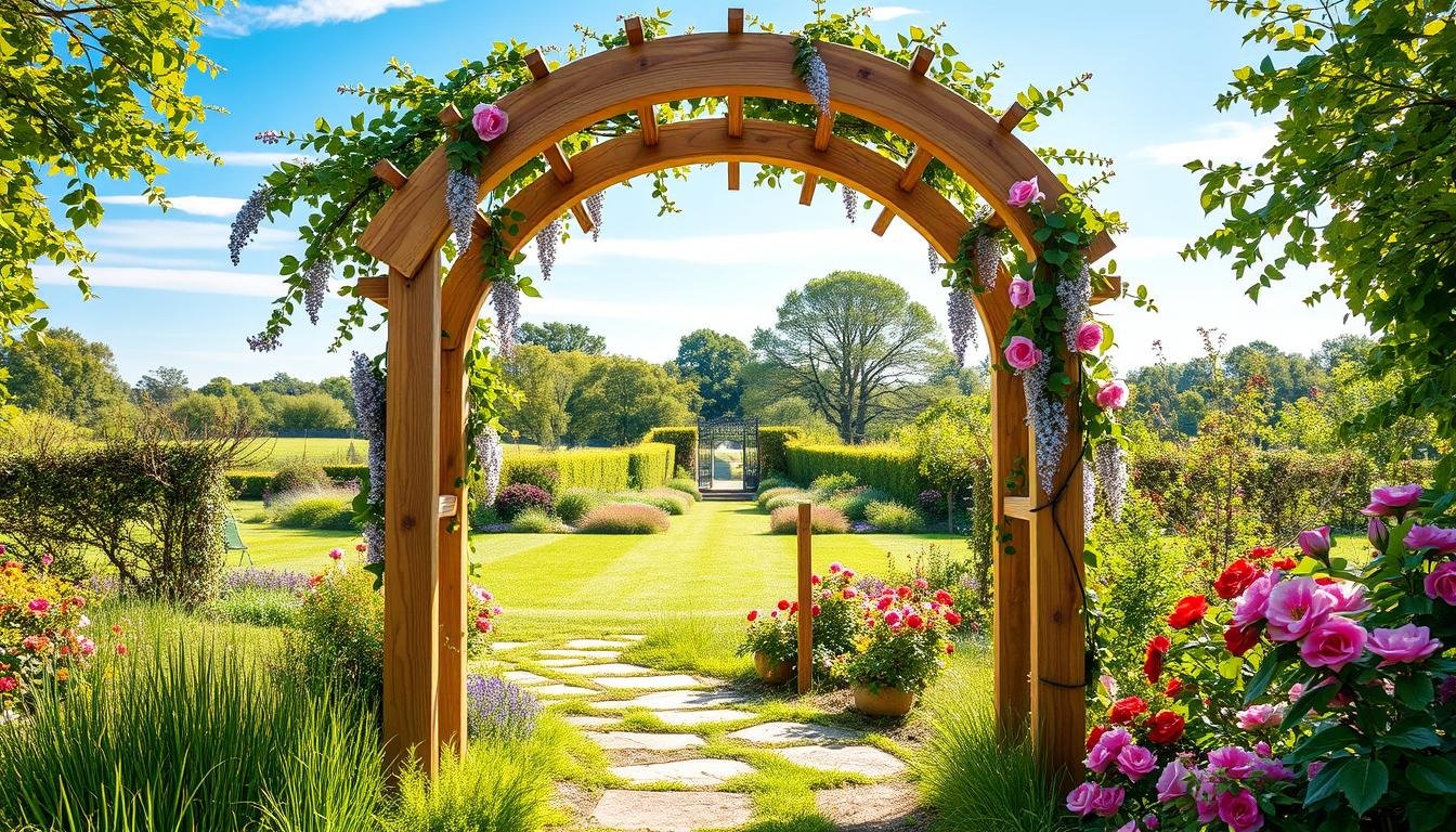 A Garden Archway Can Change the Feel of Your Backyard Entrance