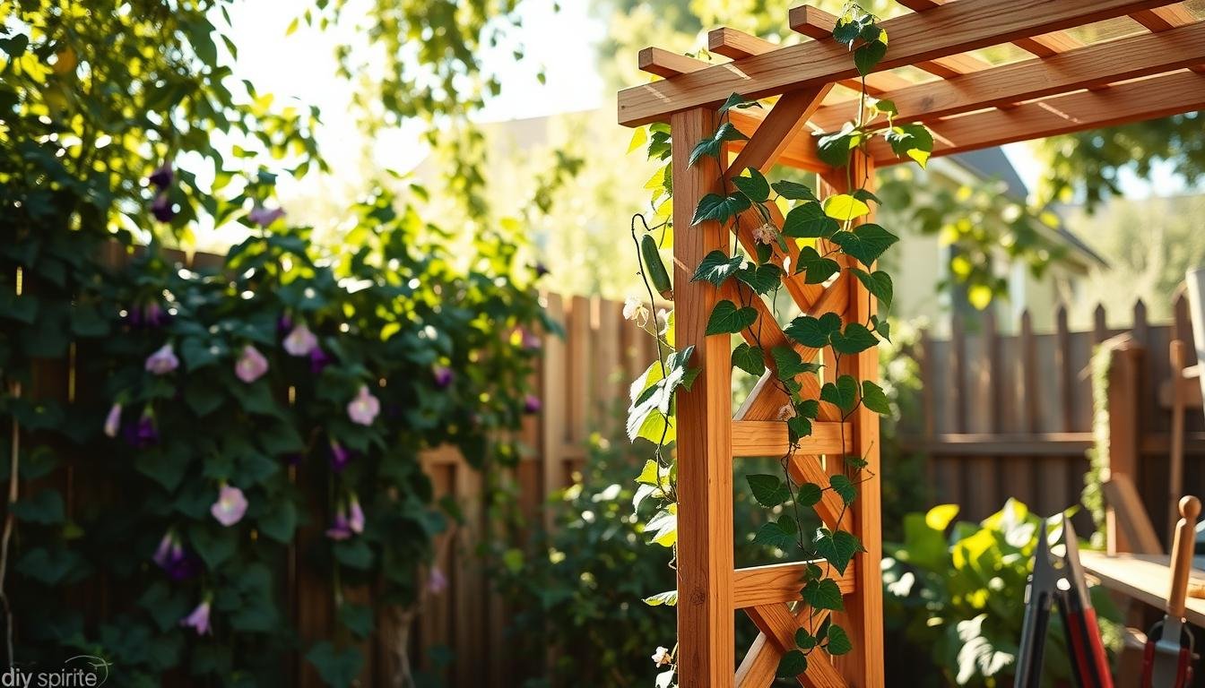 Climbing Plants Need This — Simple Trellis That Works
