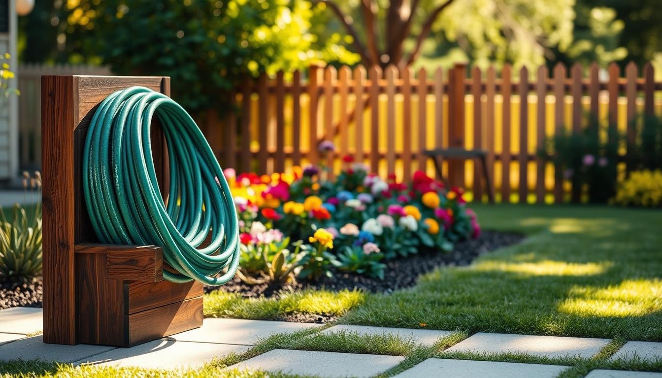 Garden Hoses Can Ruin the Look of a Backyard — Unless They’re Stored Well
