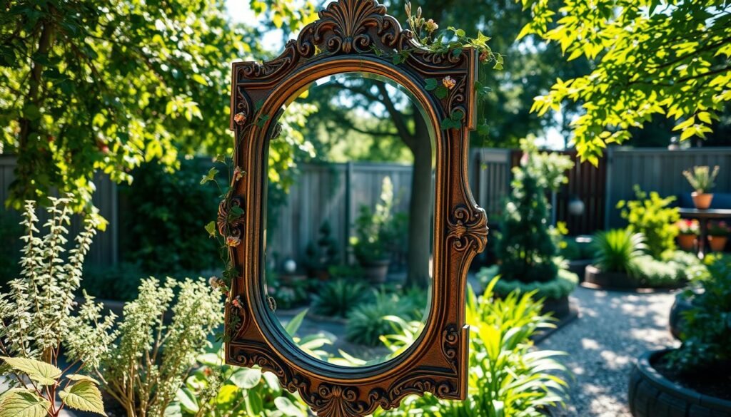 Garden Mirrors Can Make Small Spaces Feel Larger