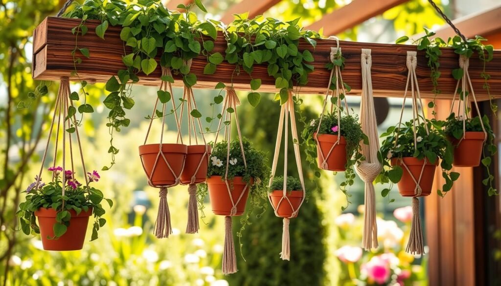 Hanging Plants Can Create a Beautiful Garden Feature