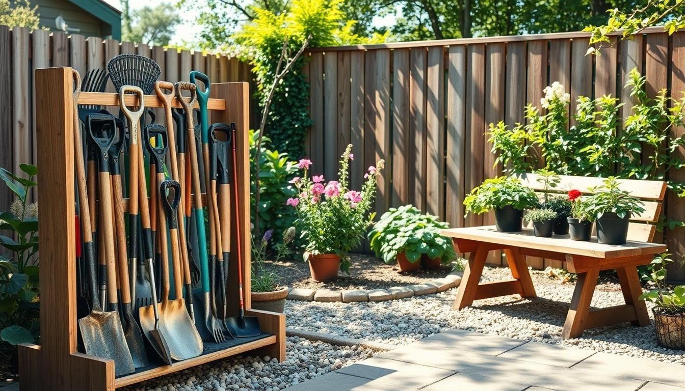 Tired of Garden Tools Scattered Everywhere? Try This Simple Organizer