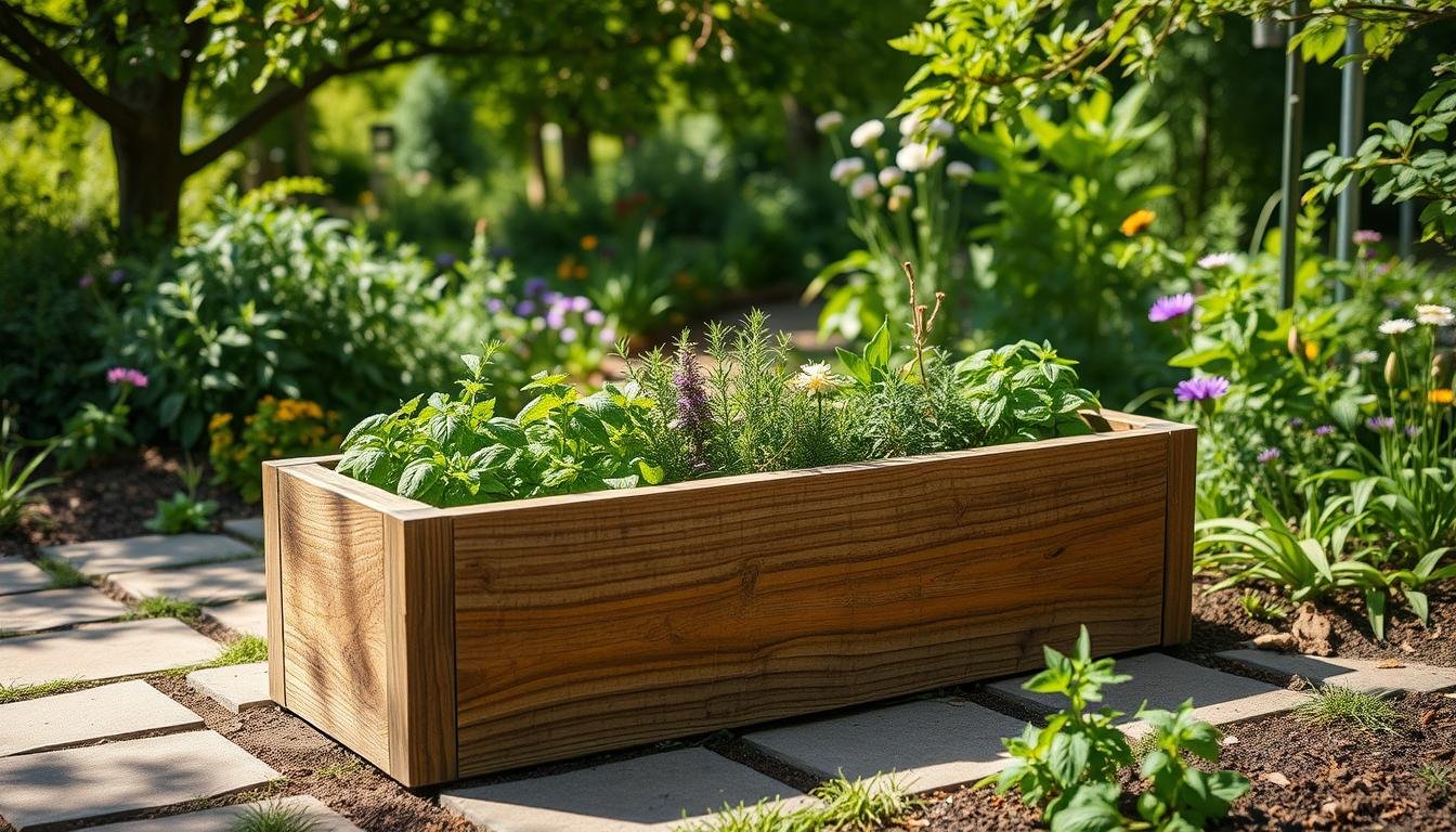 Want Fresh Herbs Close to Your Kitchen? Try a Raised Herb Planter