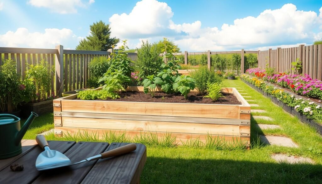 DIY Raised Garden Bed  -  Build one for under $50