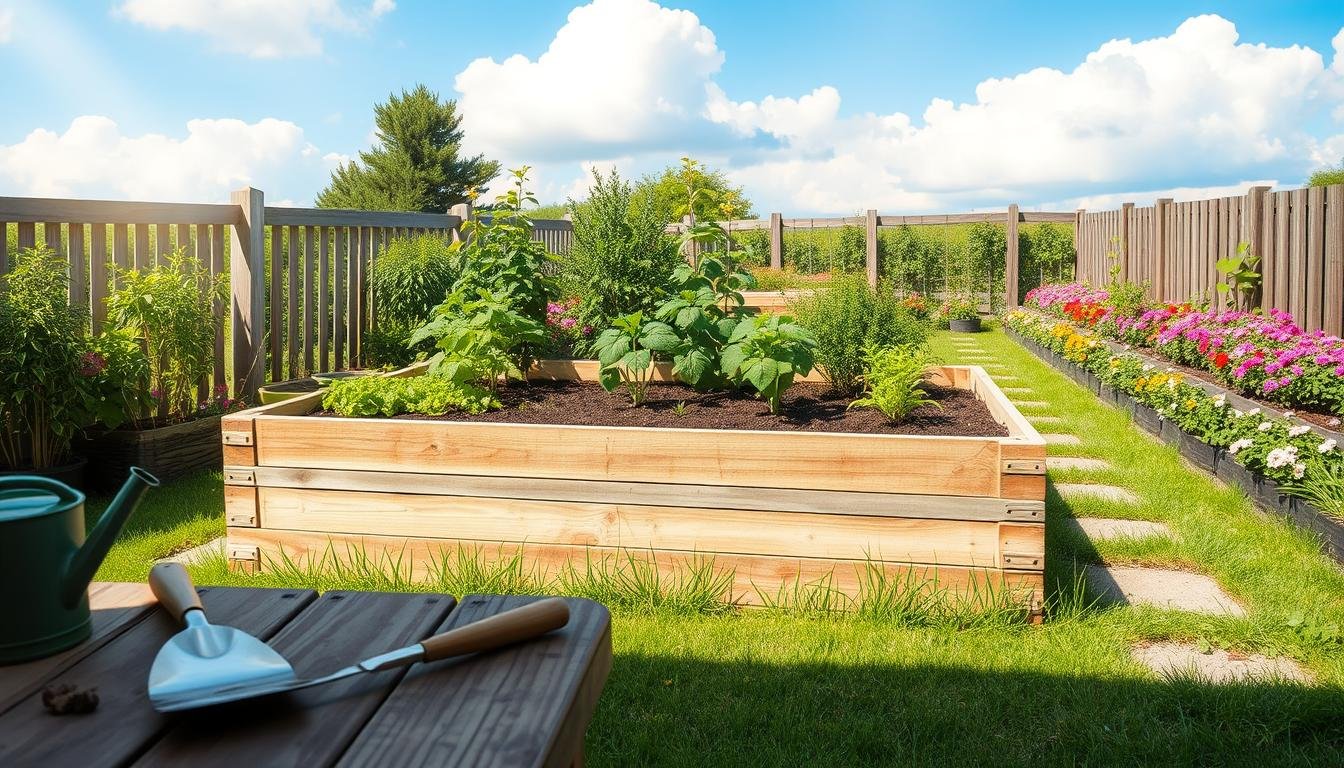 DIY Raised Garden Bed  -  Build one for under $50